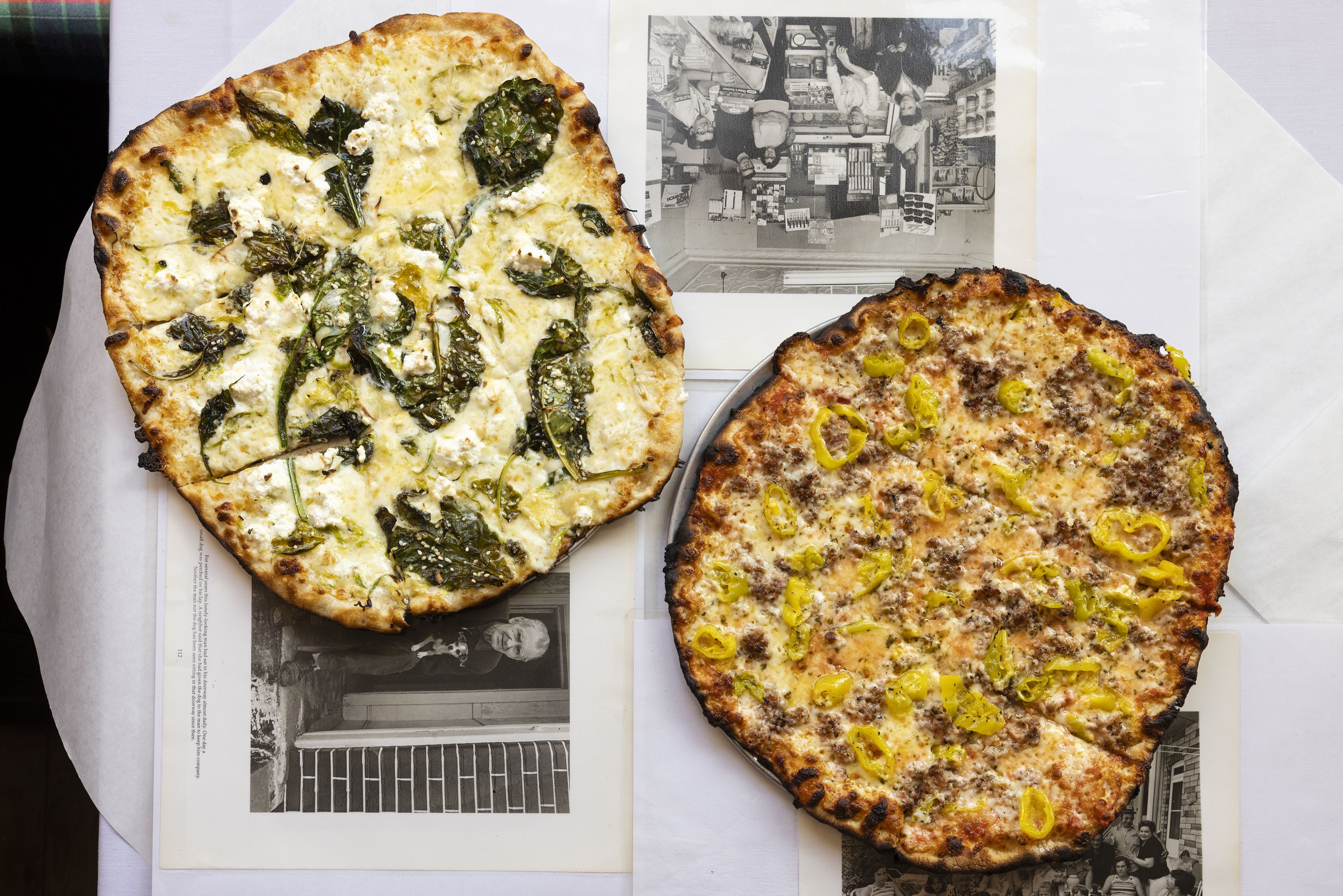 Pizza at Little Donna’s in Baltimore