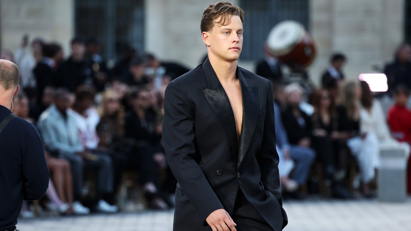 Cincinnati Bengals QB Joe Burrow Models in Paris Fashion Show Amid Contract Extension