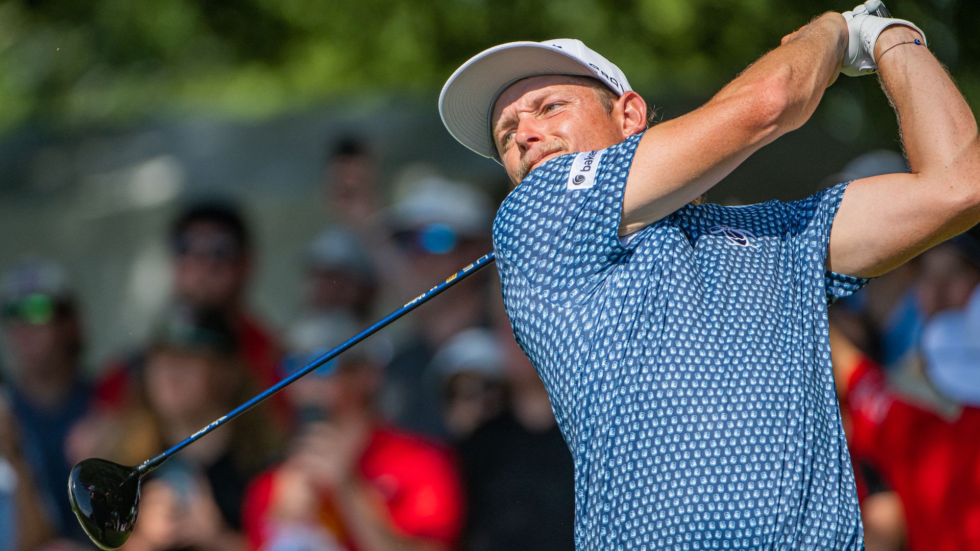 Cameron Smith (AUS) on the 10th tee during the third round of the PGA TOUR Championship.
