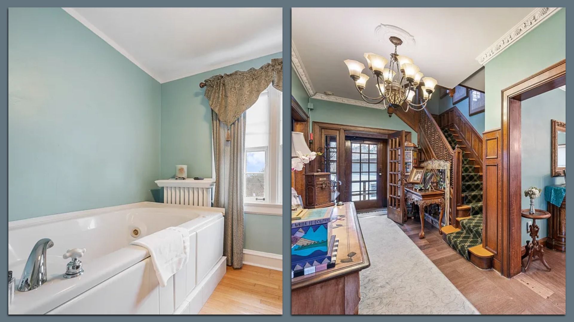 A photo inside the Butler House.