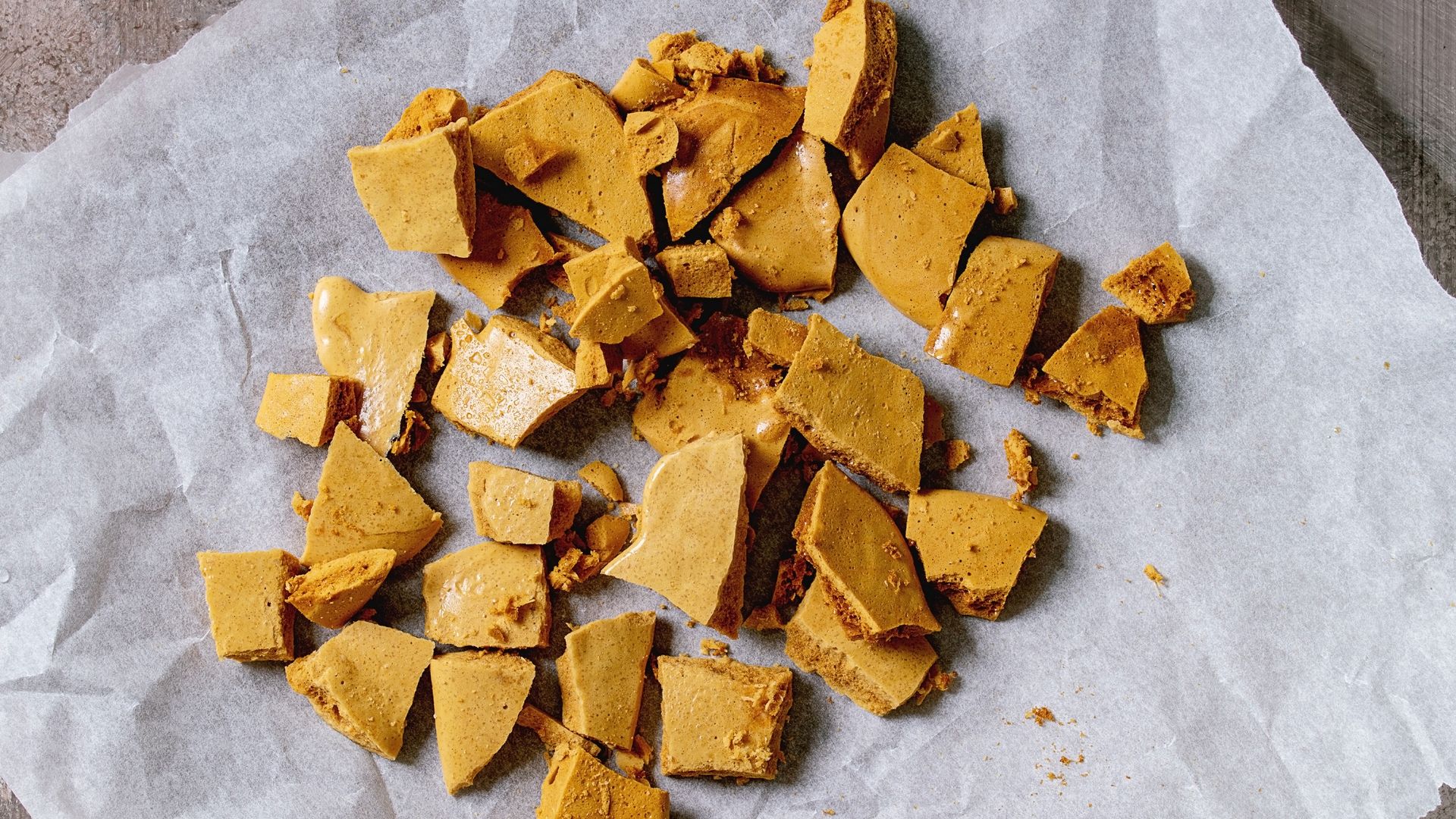 Dalgona, a toffee-style candy popular in Korea