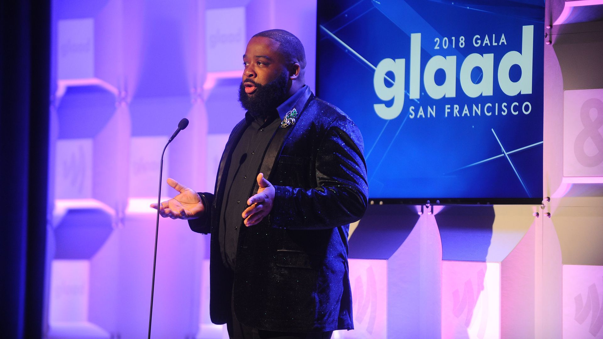 Former Facebook employee Mark Luckie