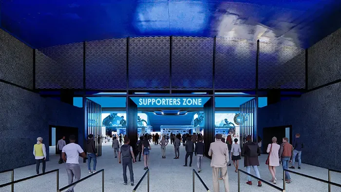 Bank of America Stadium renovation rendering