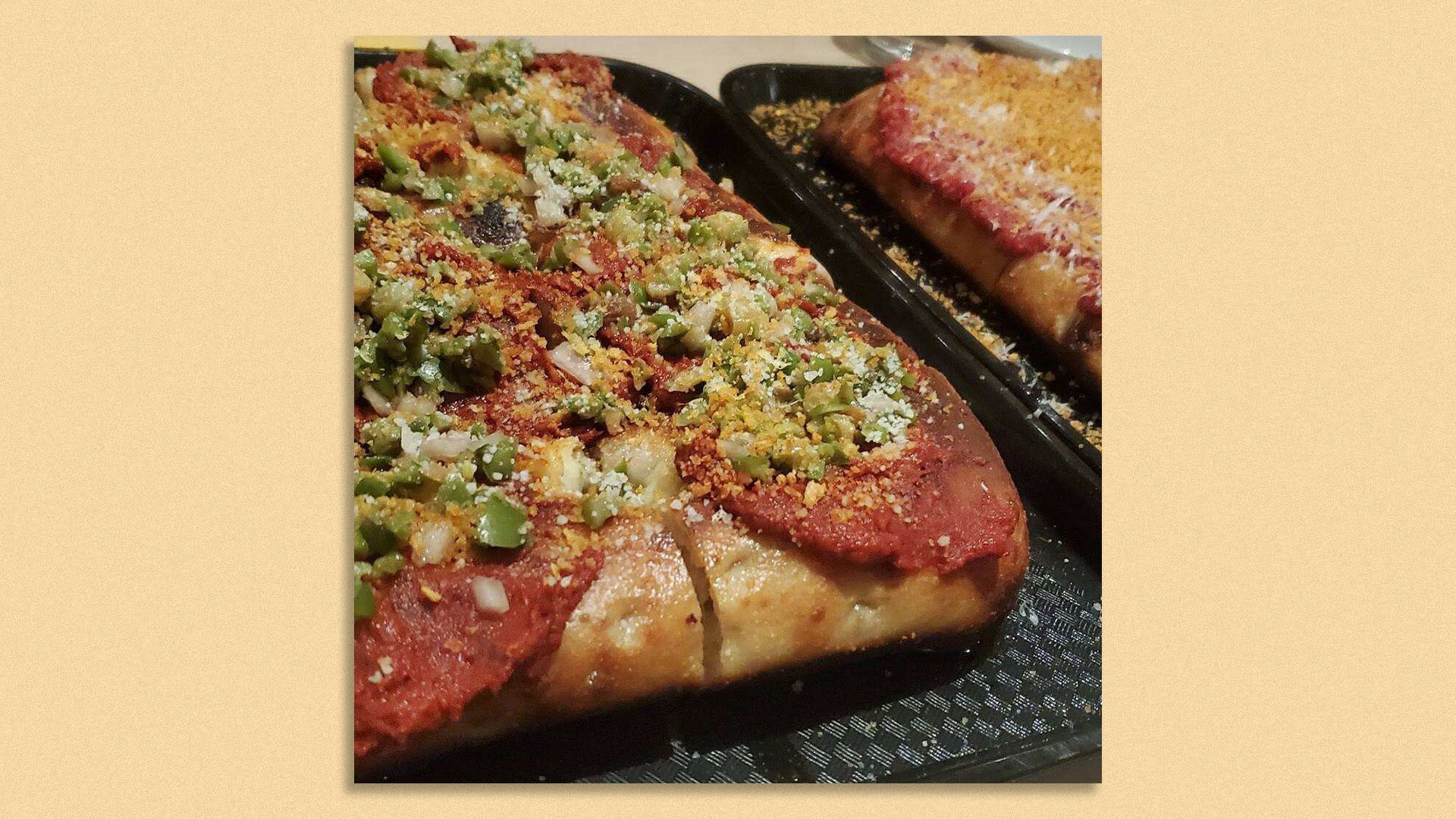 St. Vito Focacceria's Focacceria style pizzs