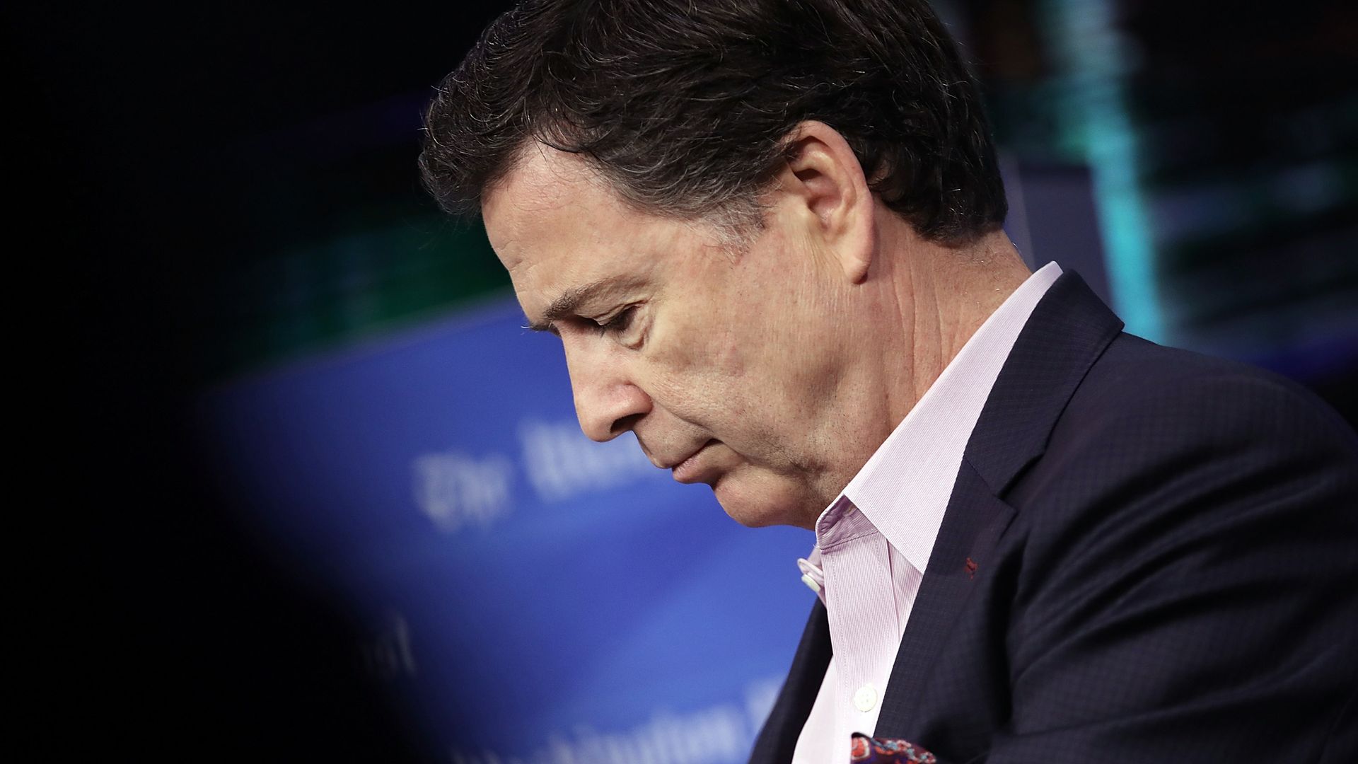 Former FBI Director James Comey.