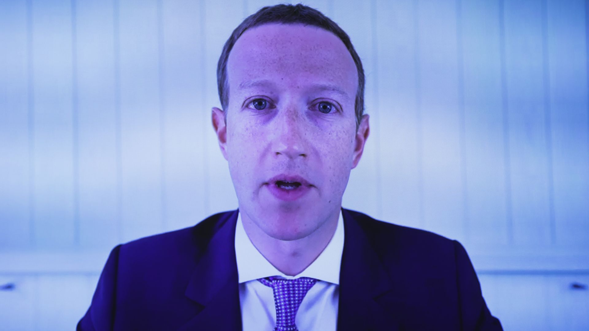 A photo of Facebook CEO Mark Zuckerberg