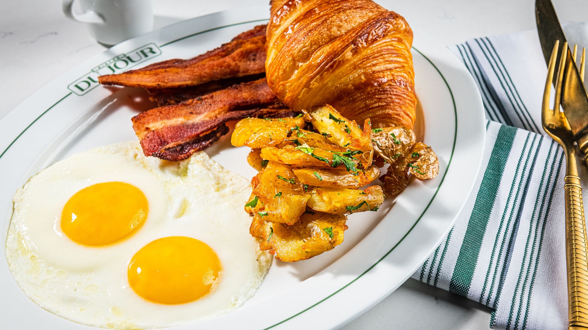 Bistro du Jour breakfast platter. Photo: Rey Lopez