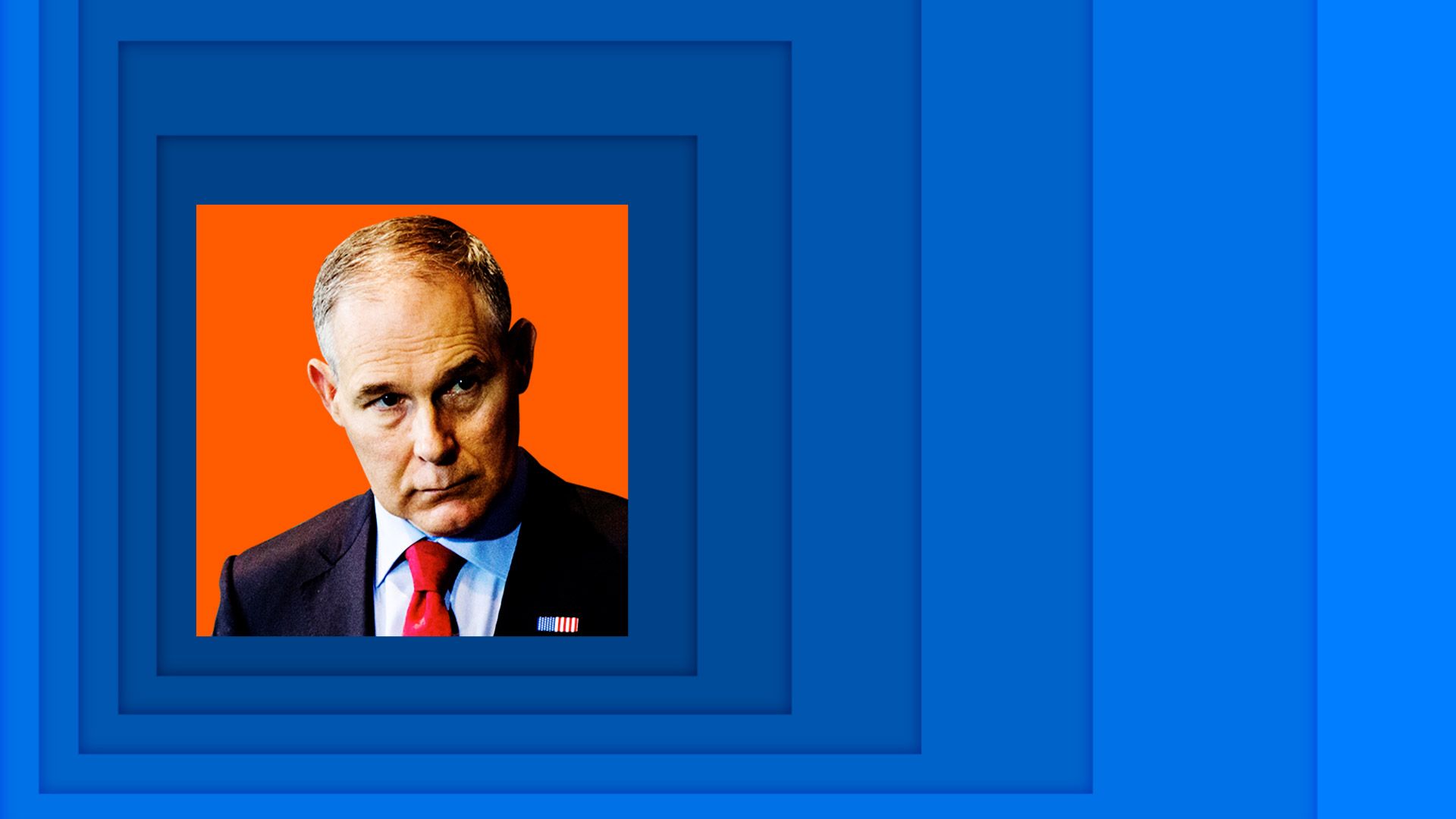 Scott Pruitt gradually isolating himself.