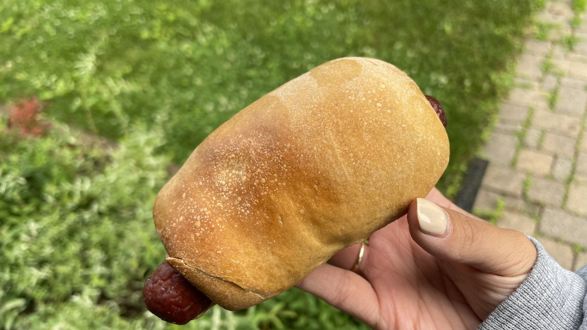A kolache from Cajun Belle