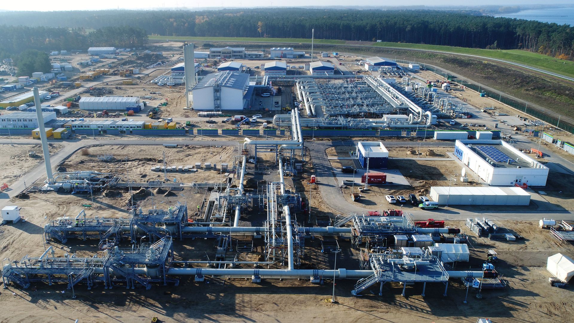 Baltic Sea pipeline Nord Stream 2.