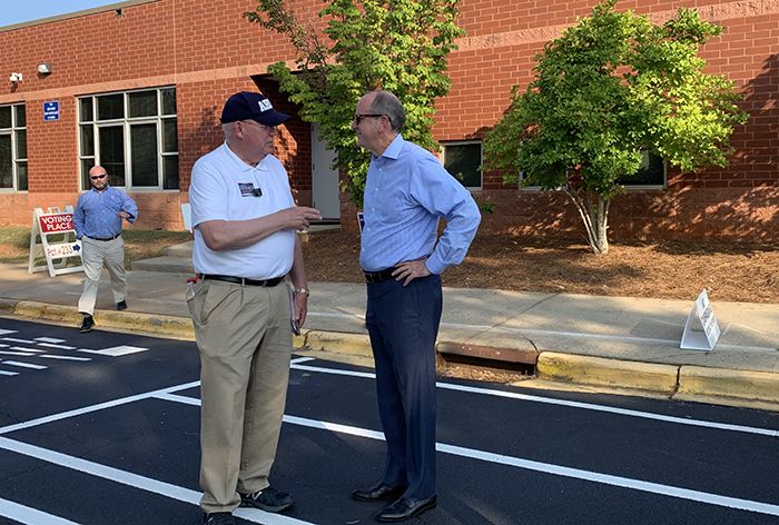 Bill Brawley Dan Bishop Election Day