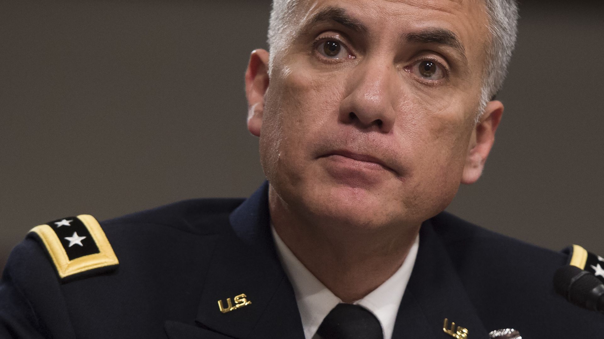 headshot of cyber general Paul Nakasone 