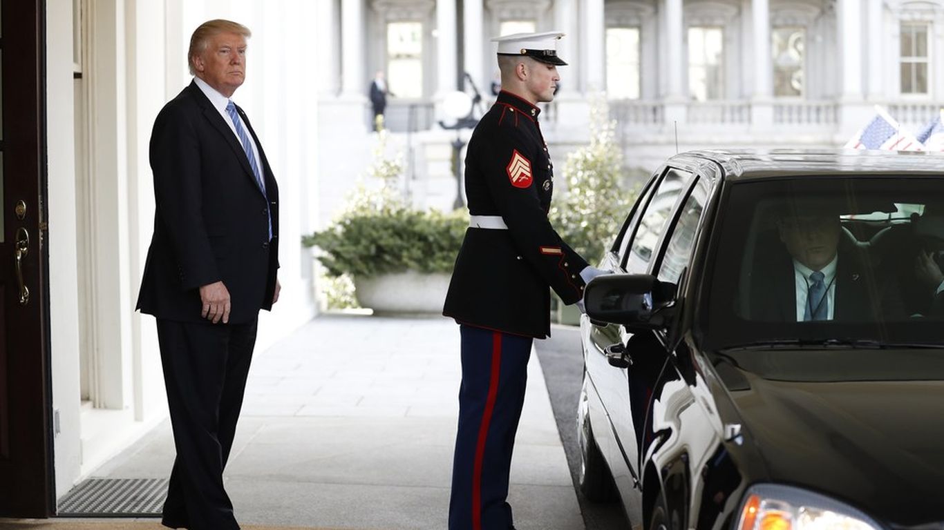 Trump says he's open to increasing the gas tax