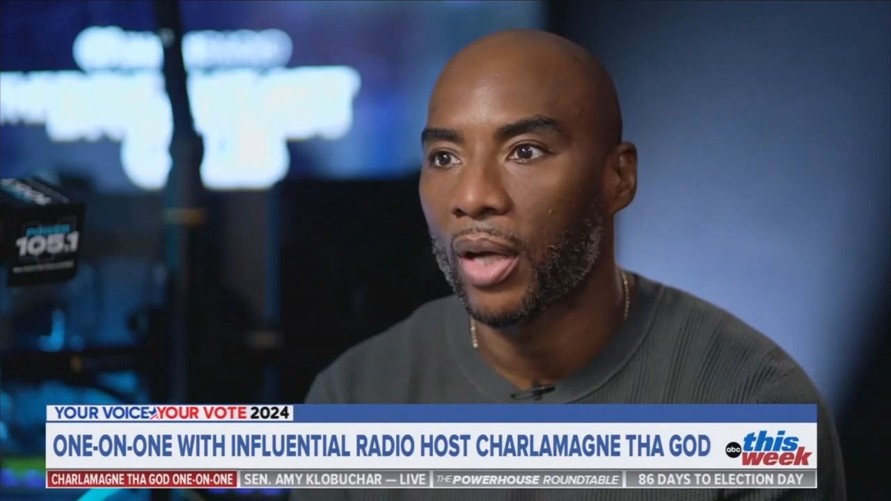 Charlamagne tha God speaks with ABC's "This Week."
