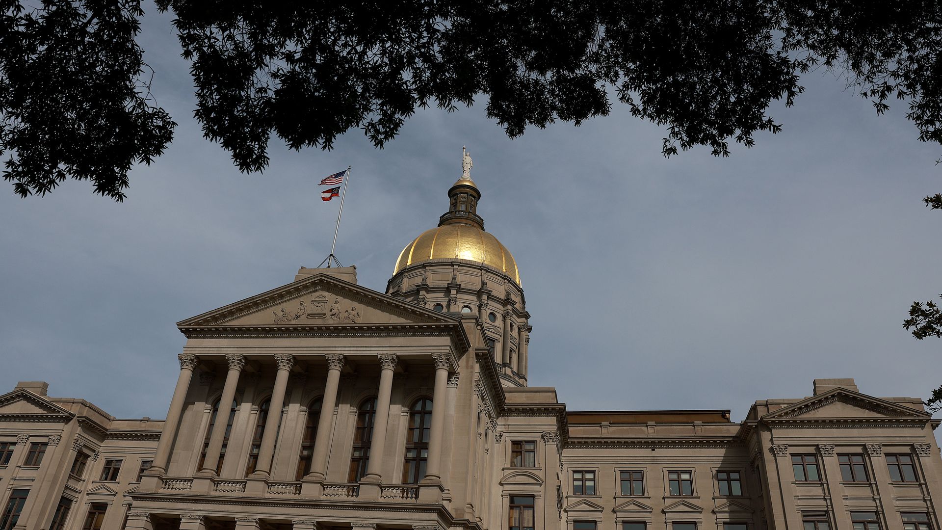 The Georgia State Capitol in Atlanta, Georgia.