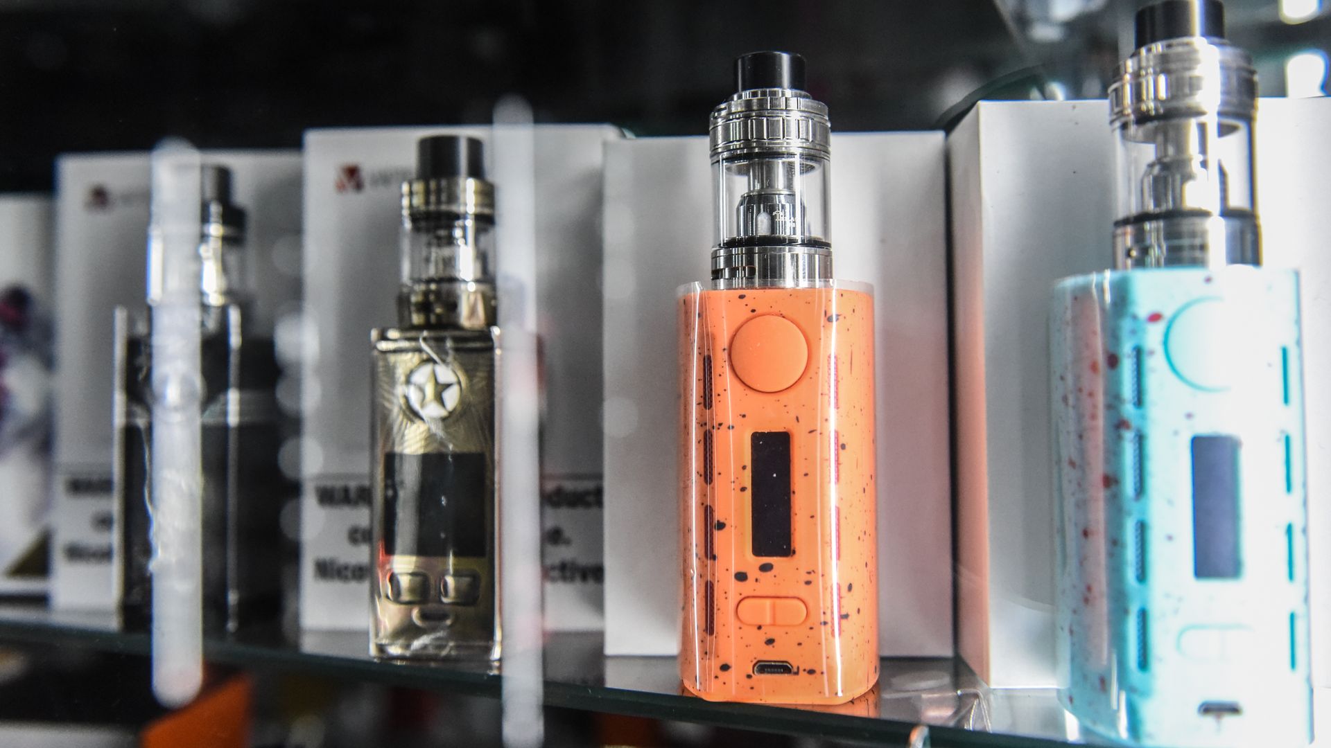 Vaping and e-cigarette products