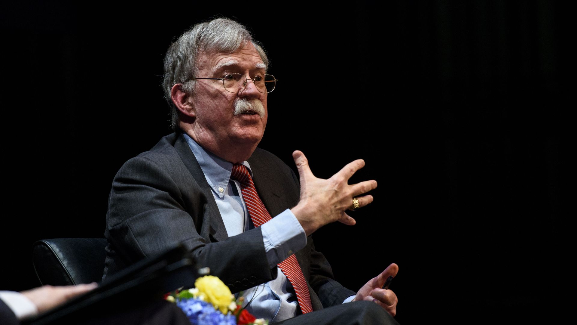 John Bolton speaking at Duke University