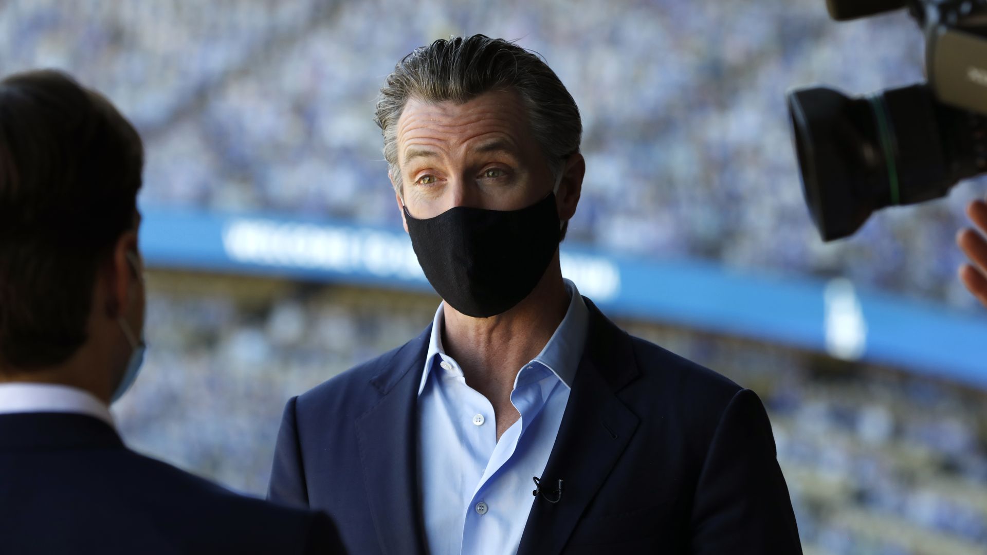 California Gov. Gavin Newsom. Photo: Carolyn Cole/ Los Angeles Times via Getty Images