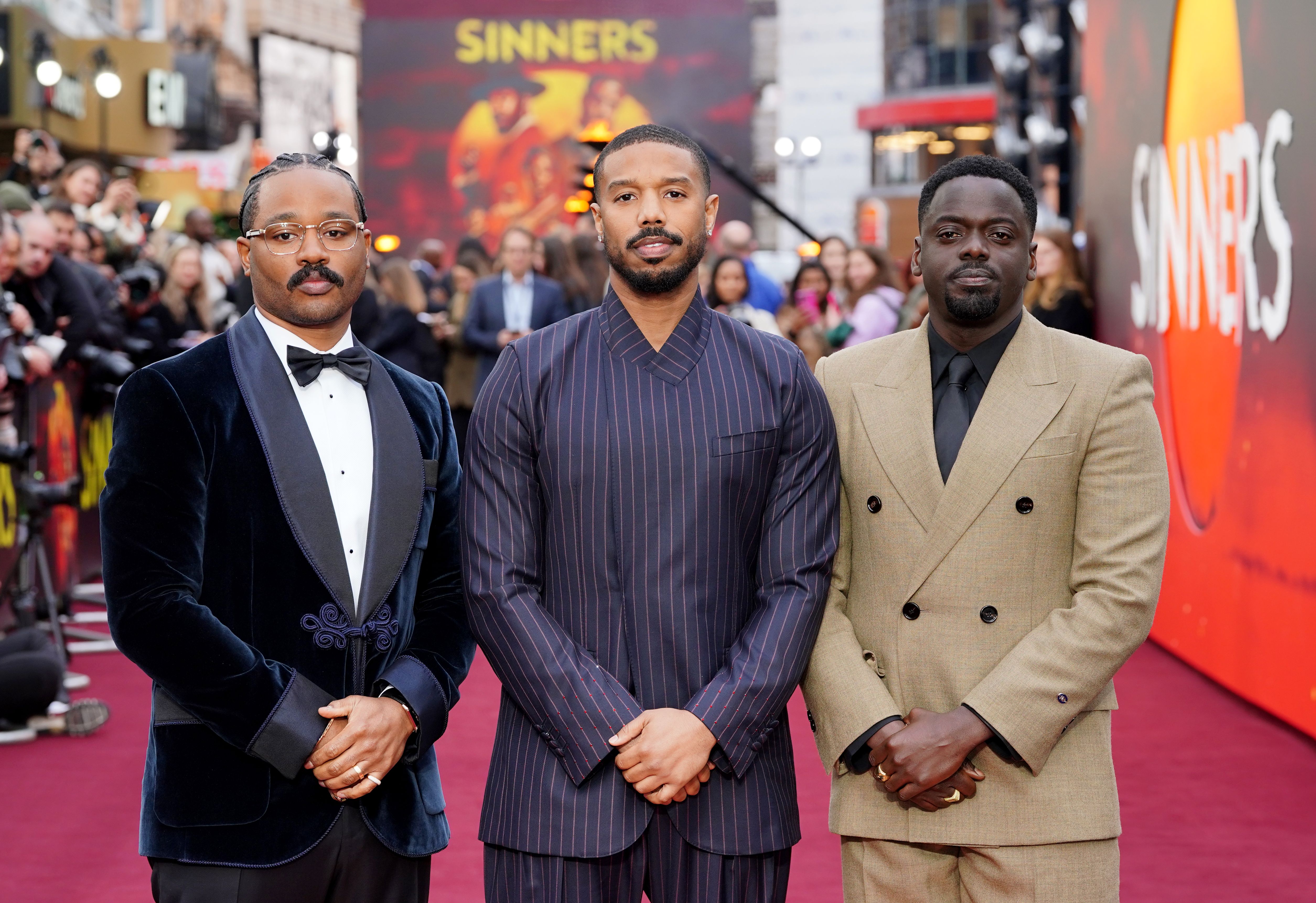 Photo shows Ryan Coogler and Michael B. Jordan.