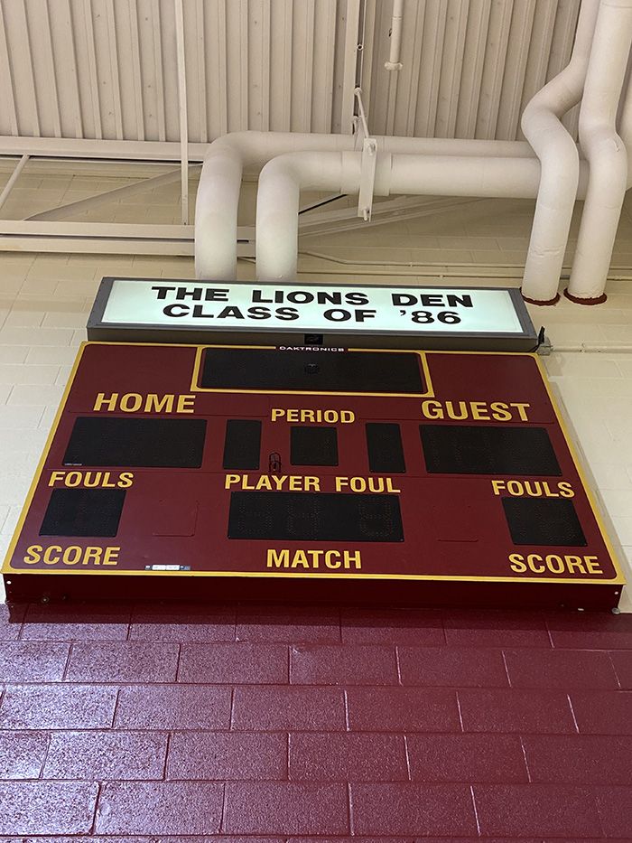 West Charlotte scoreboard