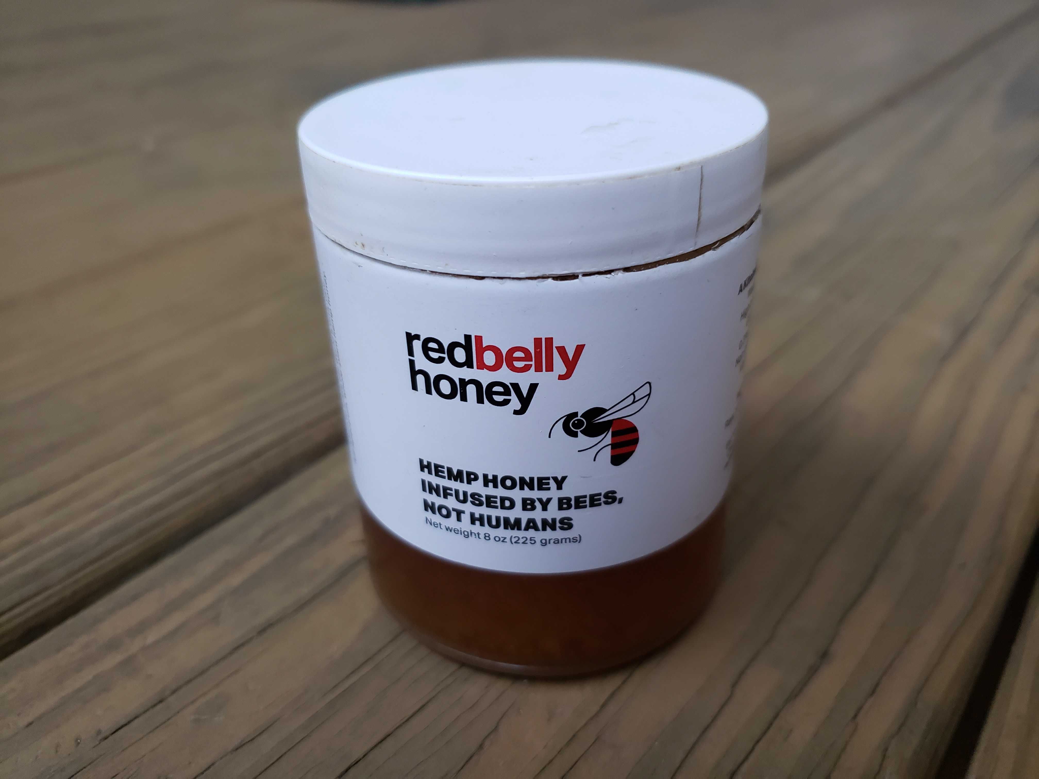 Photo of a jar of honey 