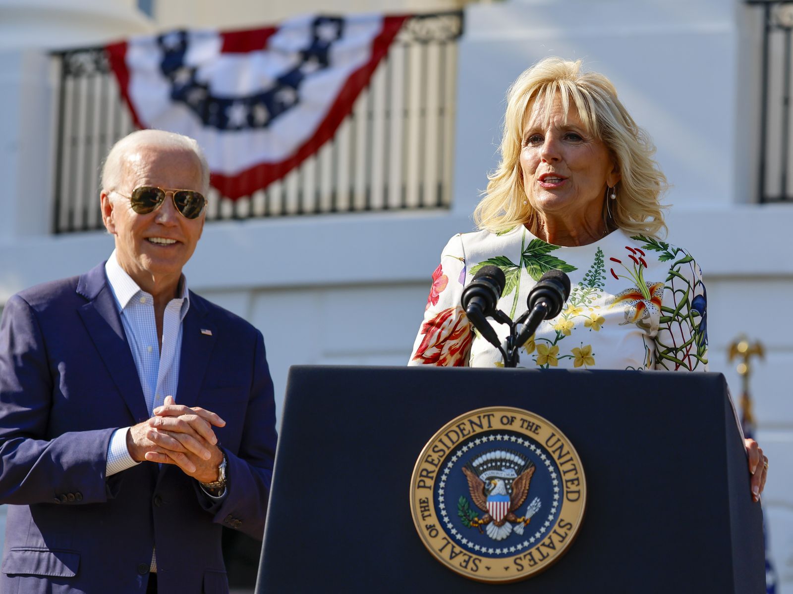 Jill Biden tests negative for COVID, ends isolation