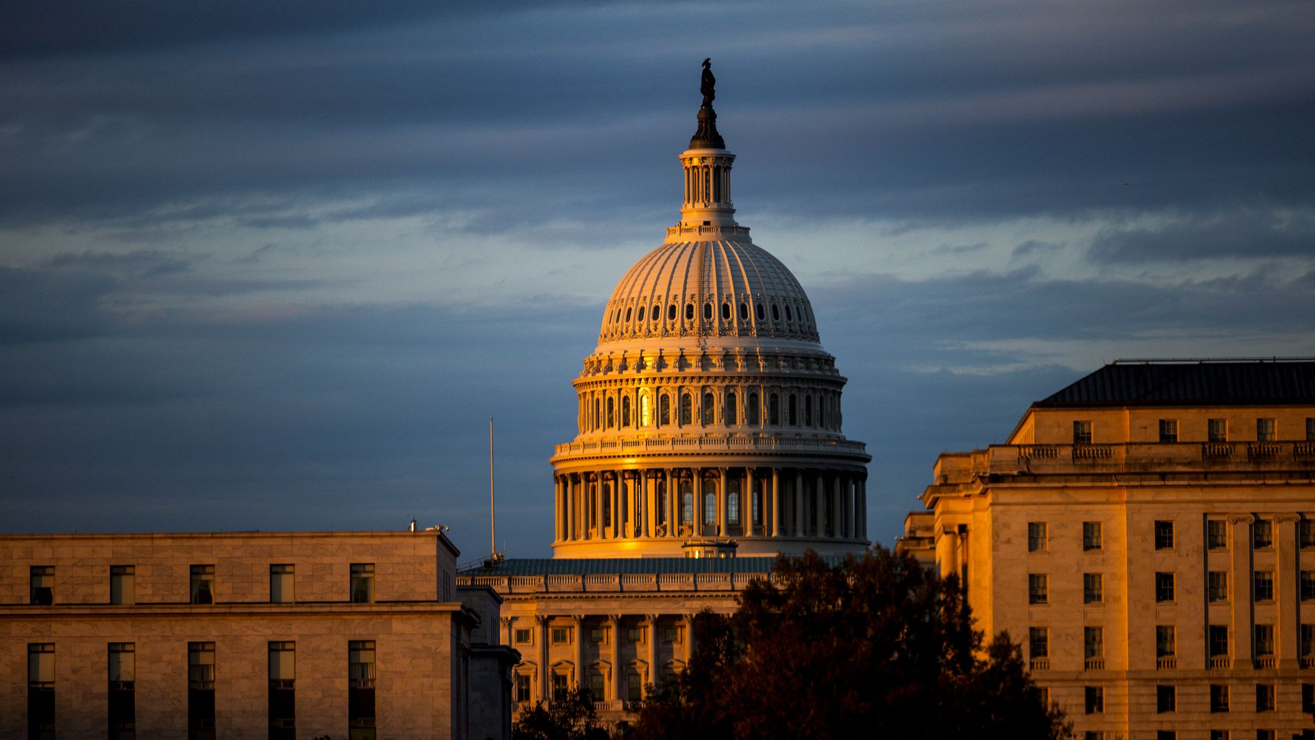 The U.S. Capitol building.