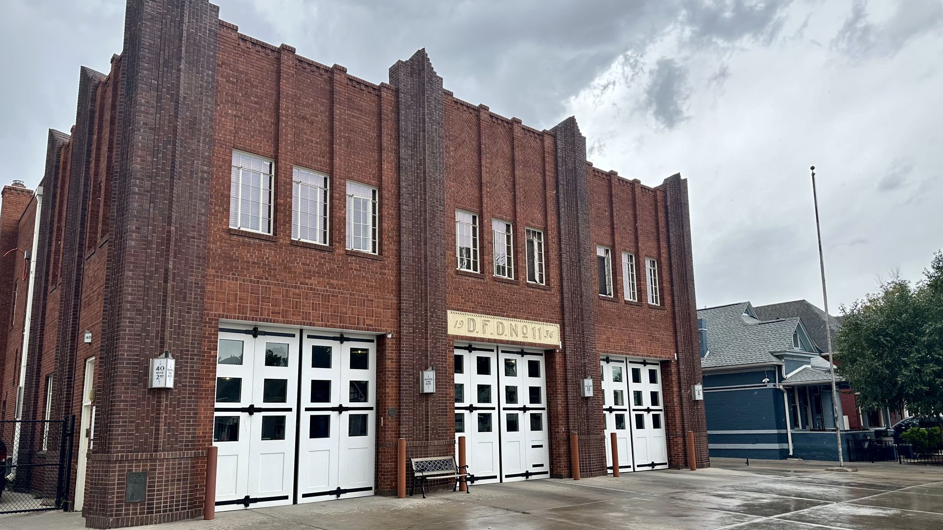 Fire Station No. 11 in Baker was built in 1936 and is the second oldest operating in the city. Photo: John Frank/Axios