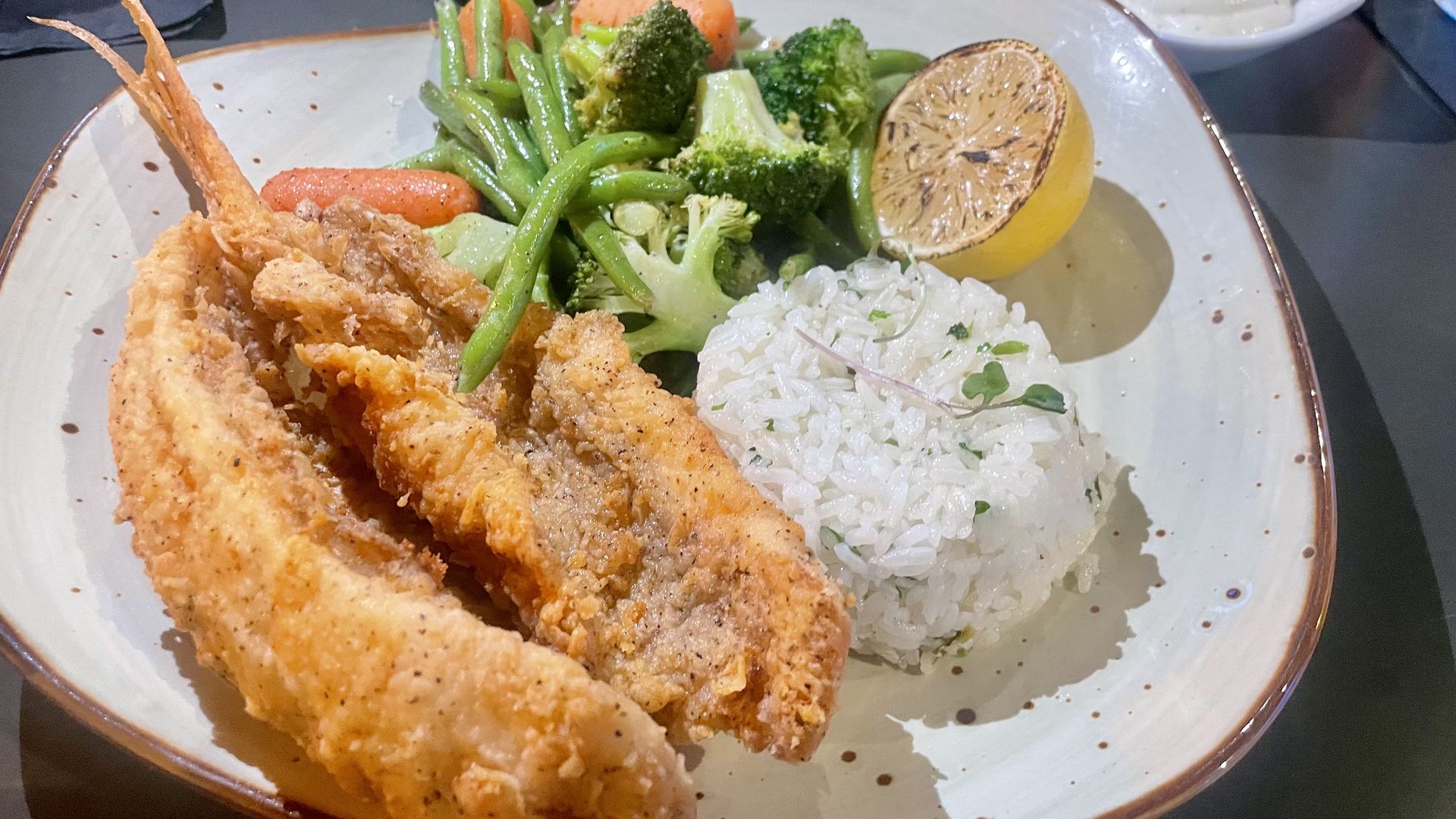 Tampeño Fish & Meat Market's red snapper.
