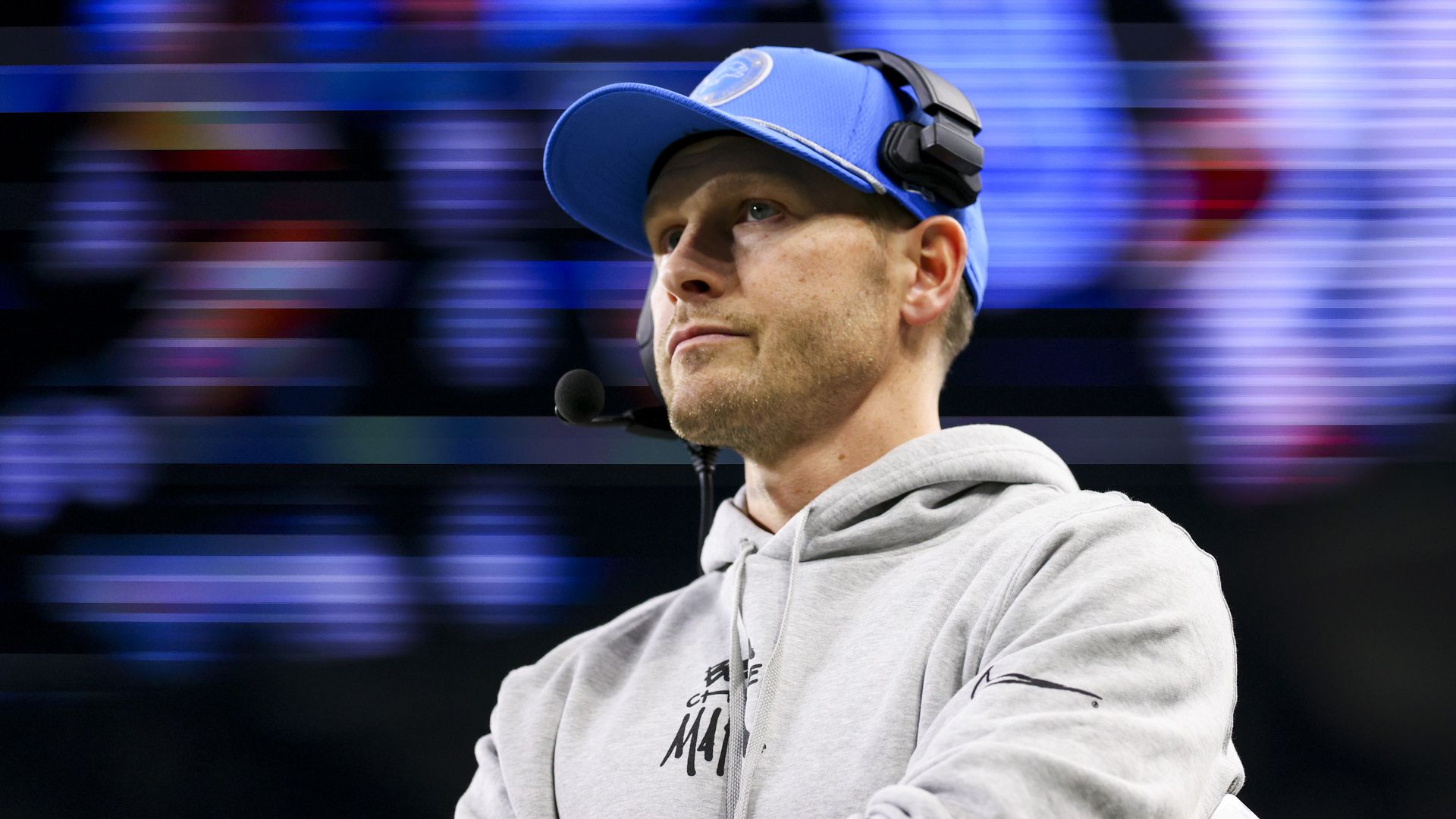 Lions offensive coordinator Ben Johnson.