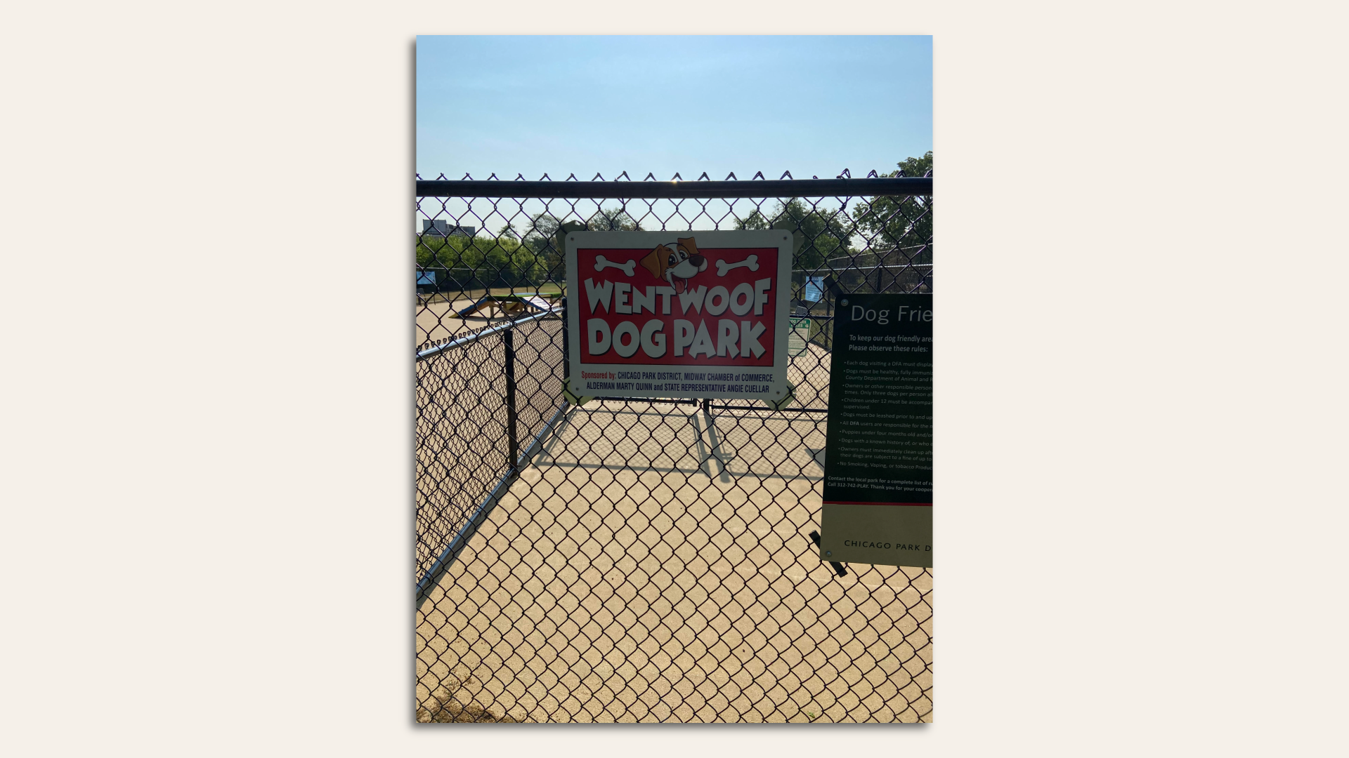 Chicago's Southwest Side gets its first dog park, Wentwoof Axios Chicago