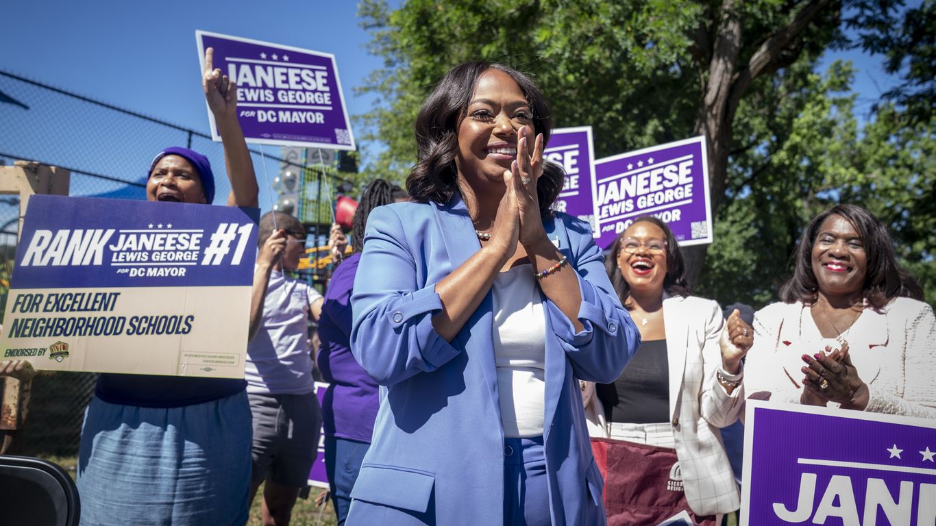 Janeese Lewis George's top rival concedes in D.C. mayoral race