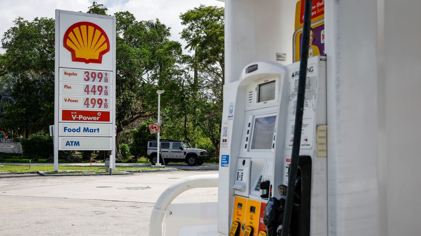 March inflation soars, confirming Iran war price shock - Axios image