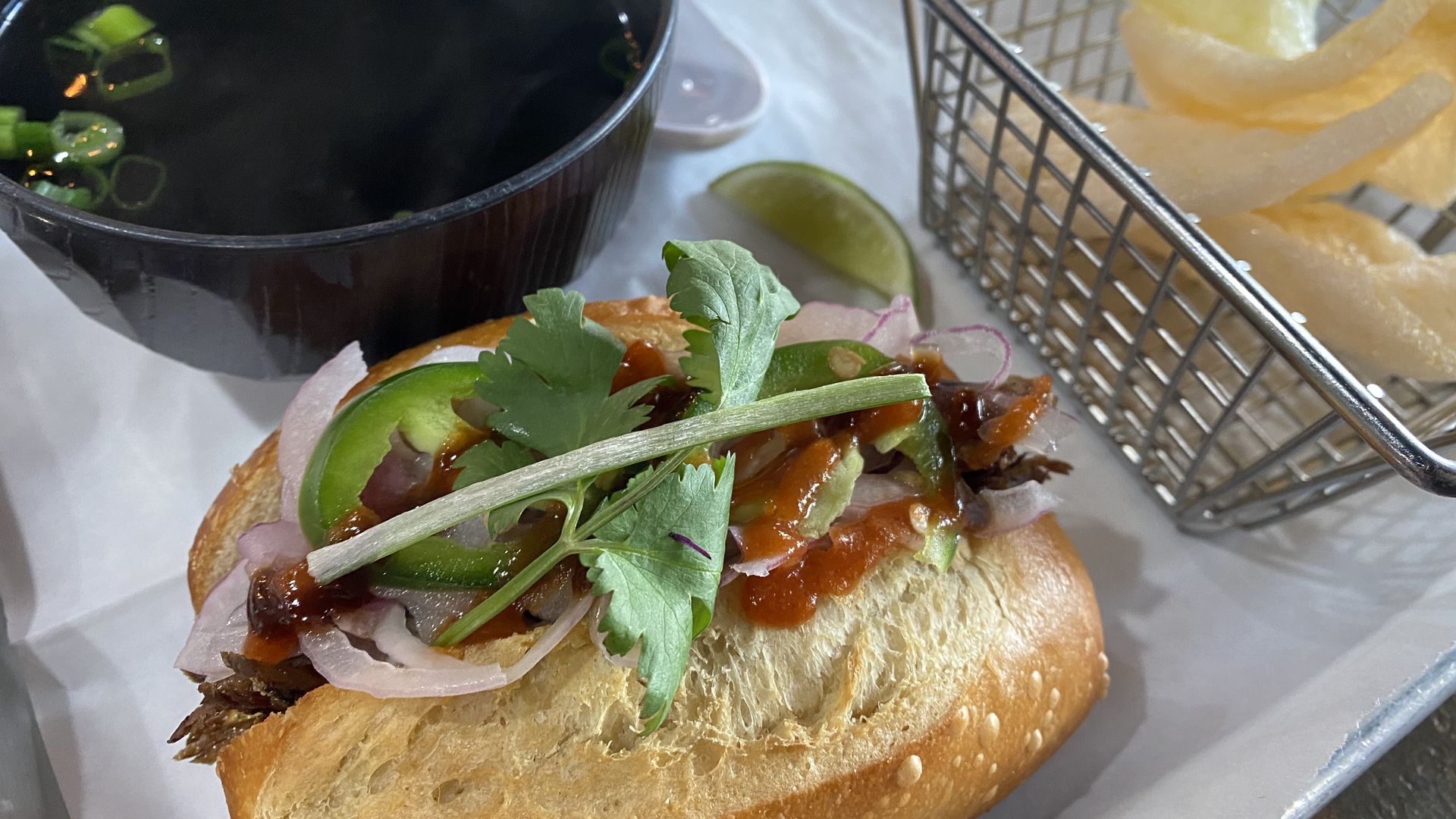 Photo of a sandwich from Sai Wok in Rogers