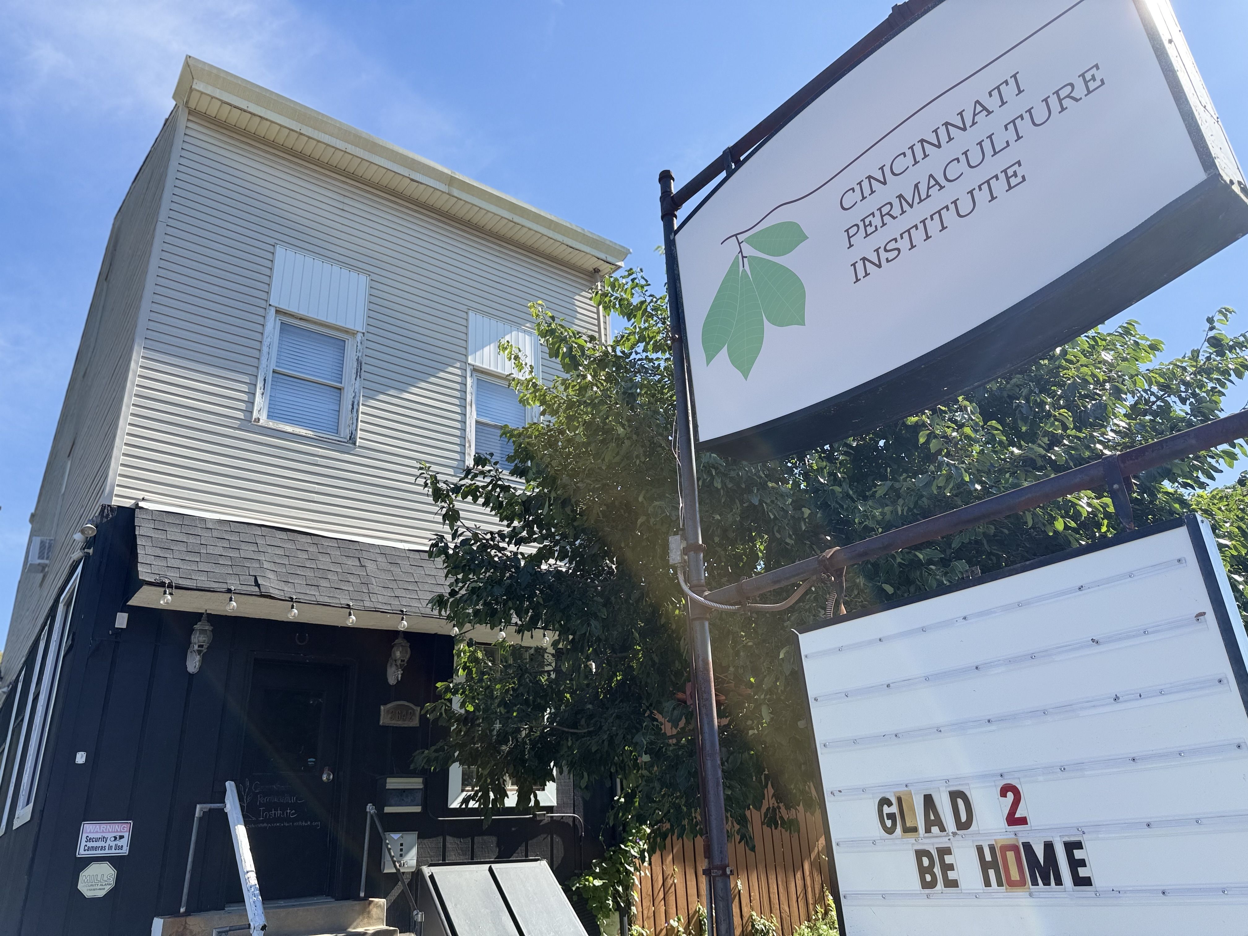 The Cincinnati Permaculture Institute now occupies this space at the corner of Enright and W. 8th.