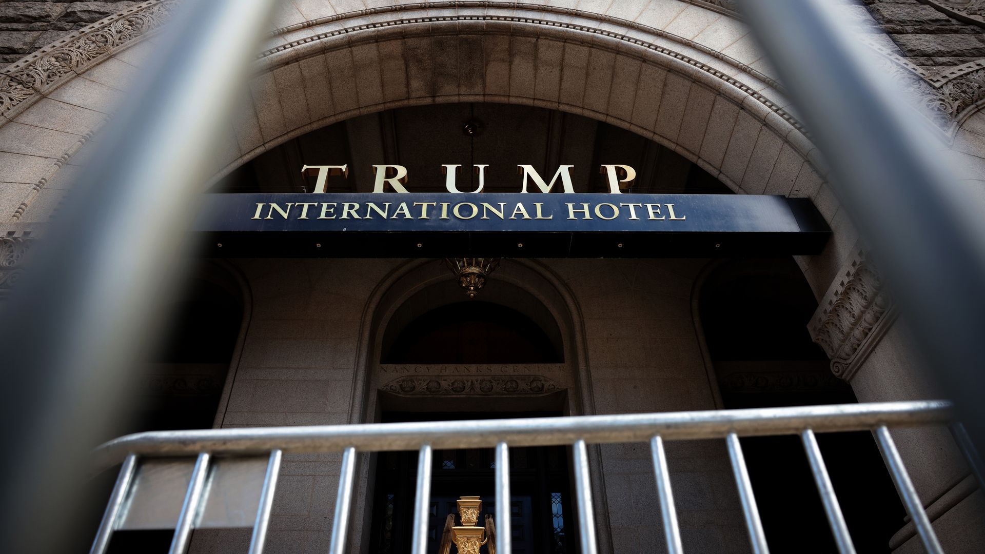 The former Trump International Hotel in Washington, D.C., in November 2021.