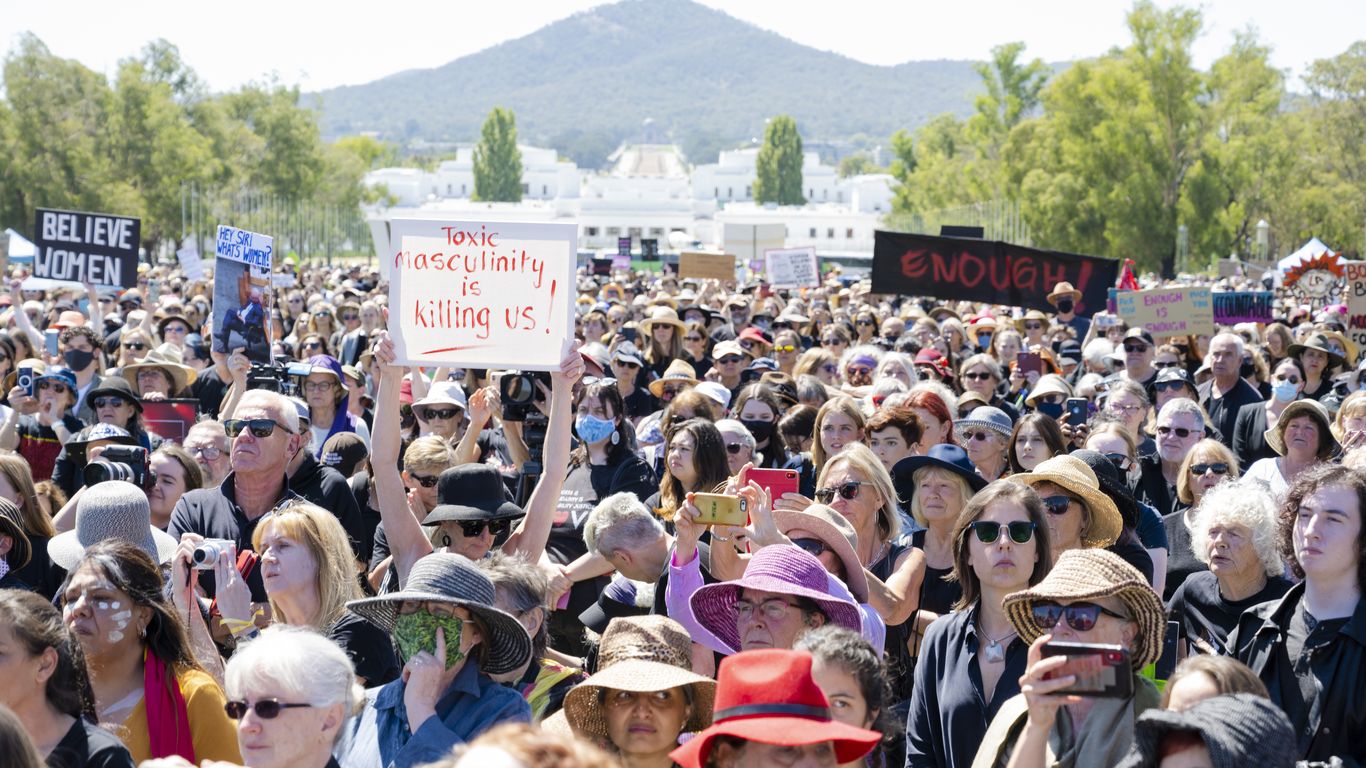 Australia Women's March 4 Justice: Thousands rally — photos
