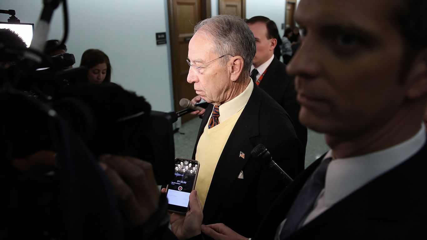 Grassley's Rural Town Hall Dominated By Trump Questions