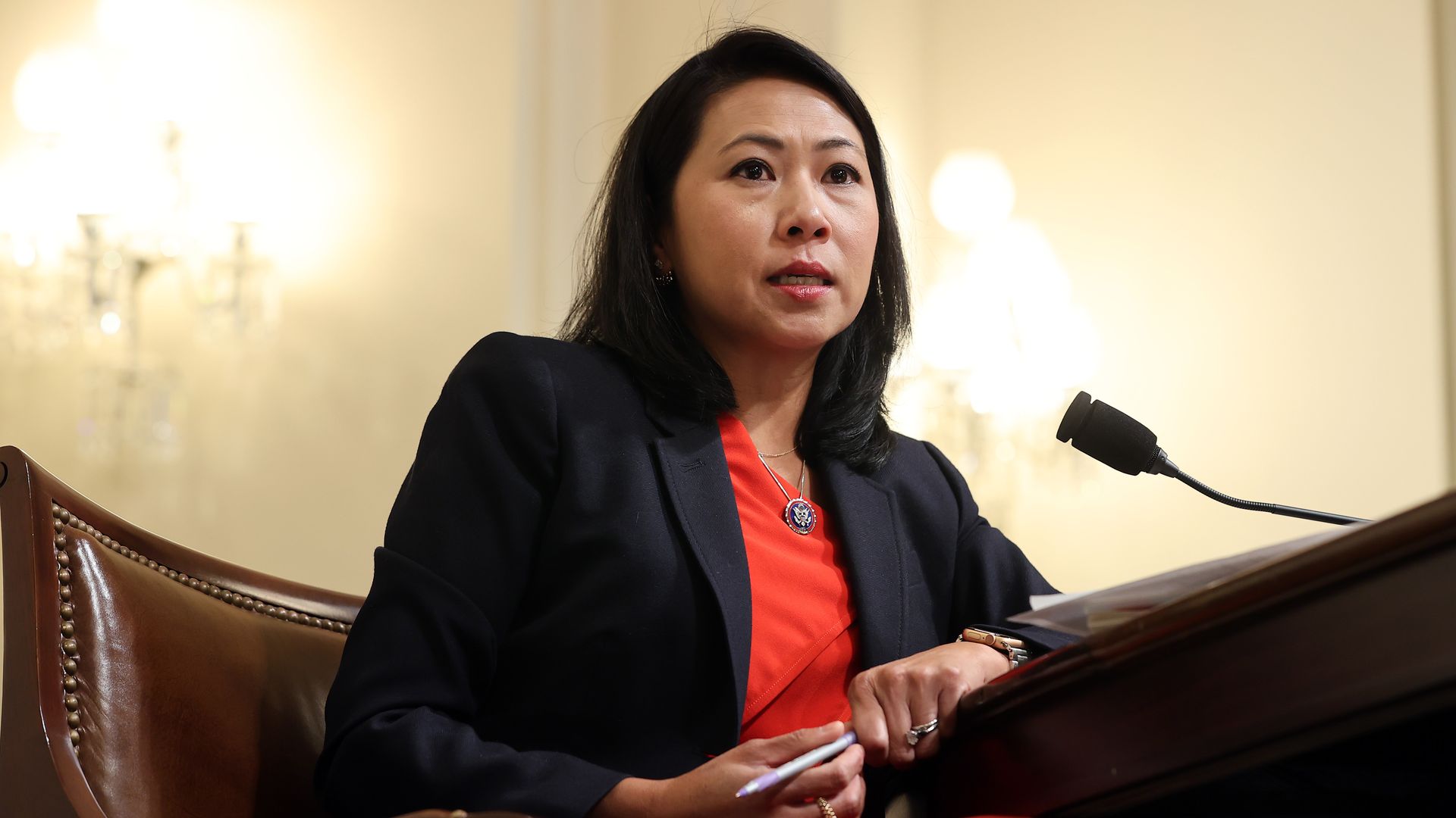 Rep. Stephanie Murphy is seen during a congressional hearing.