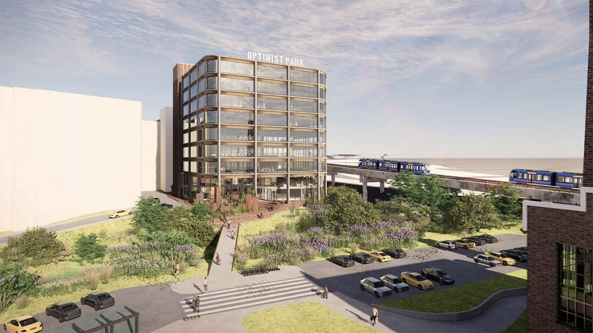 Optimist Park office development by White Point Partners