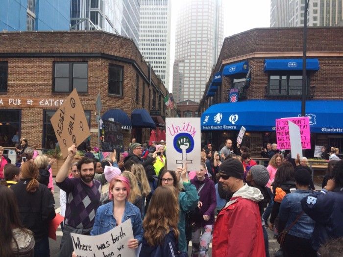 women's march on charlotte