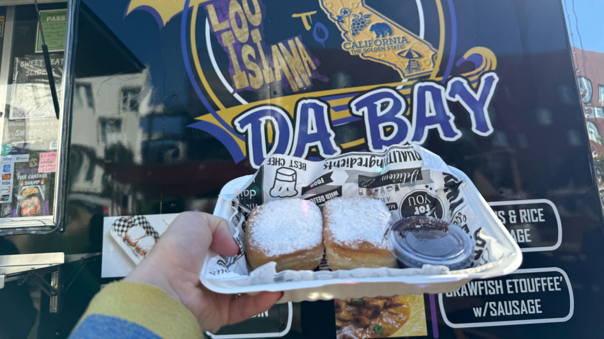 Louisiana inspired food truck