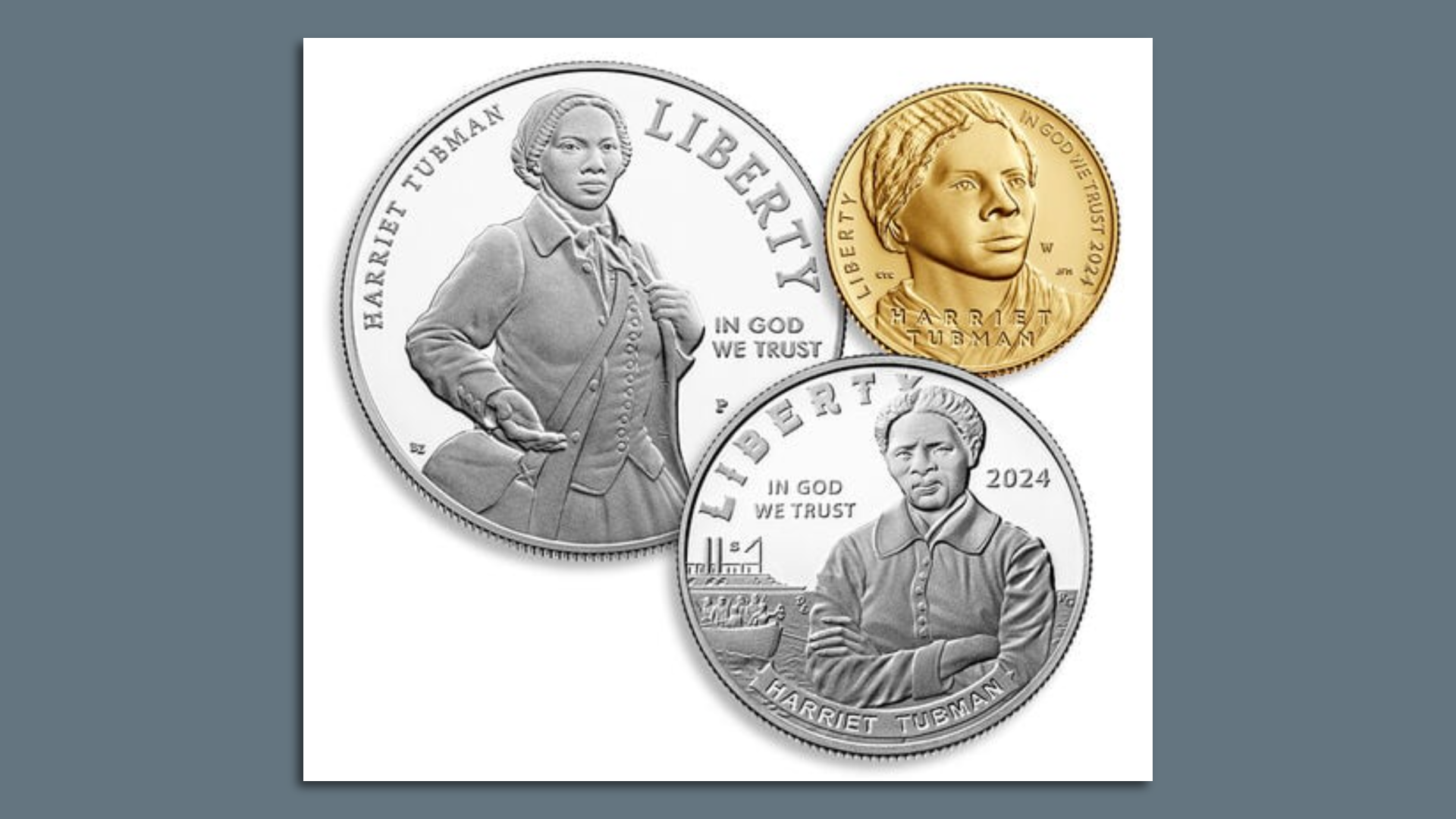 U.S. Mint releases Harriet Tubman coins