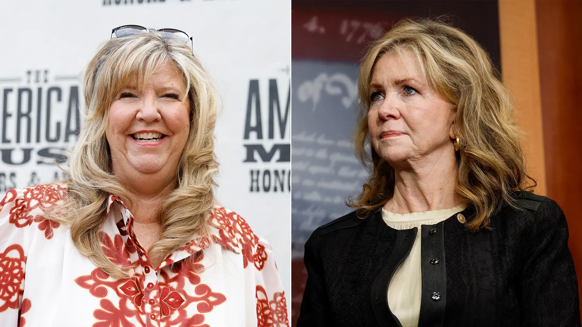 Gloria Johnson and Marsha Blackburn