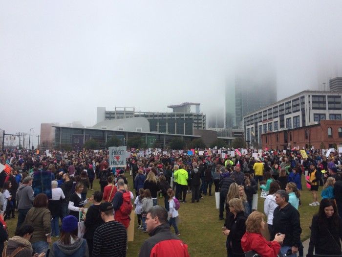 women's march on charlotte