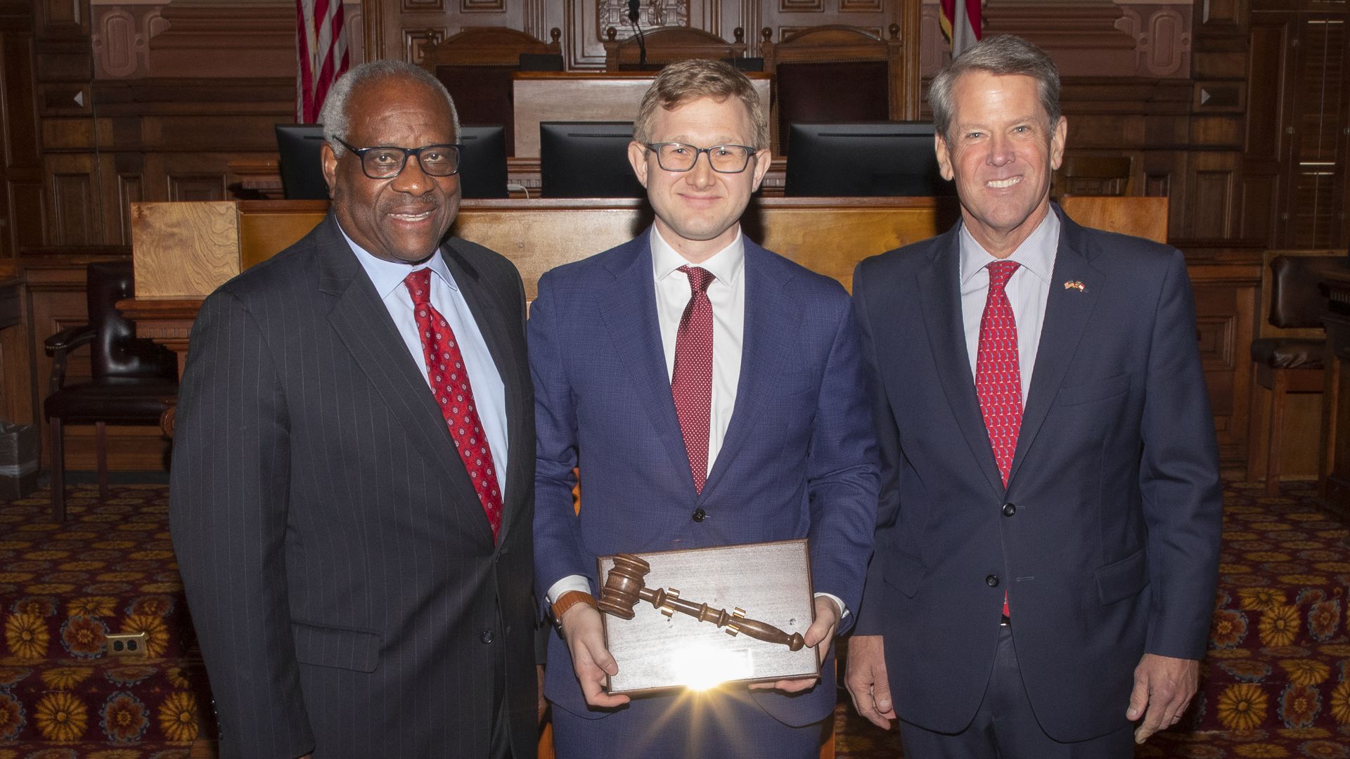 Clarence Thomas, Andrew Pinson, Brian Kemp