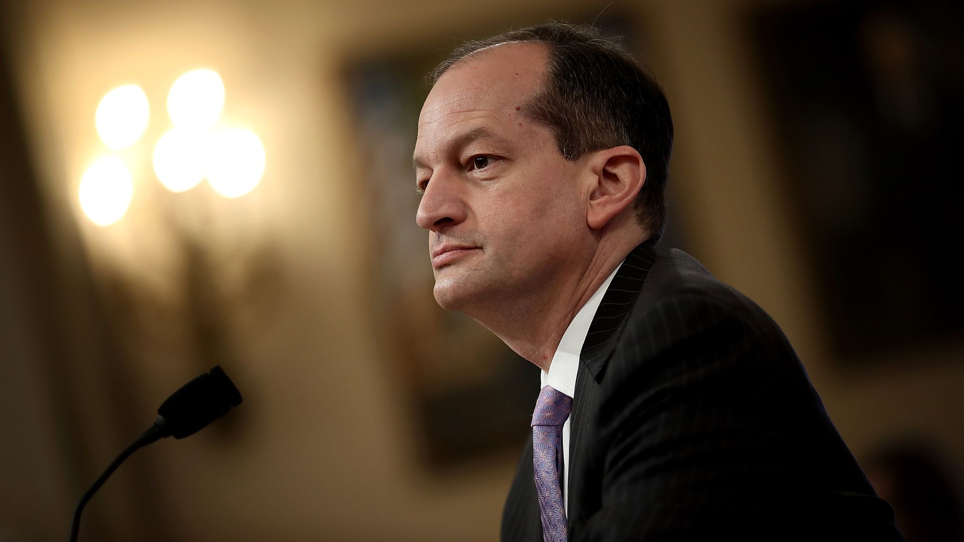 U.S. Labor Secretary Alexander Acosta 