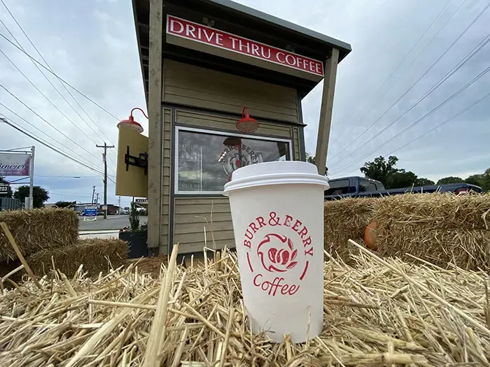 Burr & Berry Coffee opened its lower Southend location on Oct. 19. Photo: Ashley Mahoney/Axios