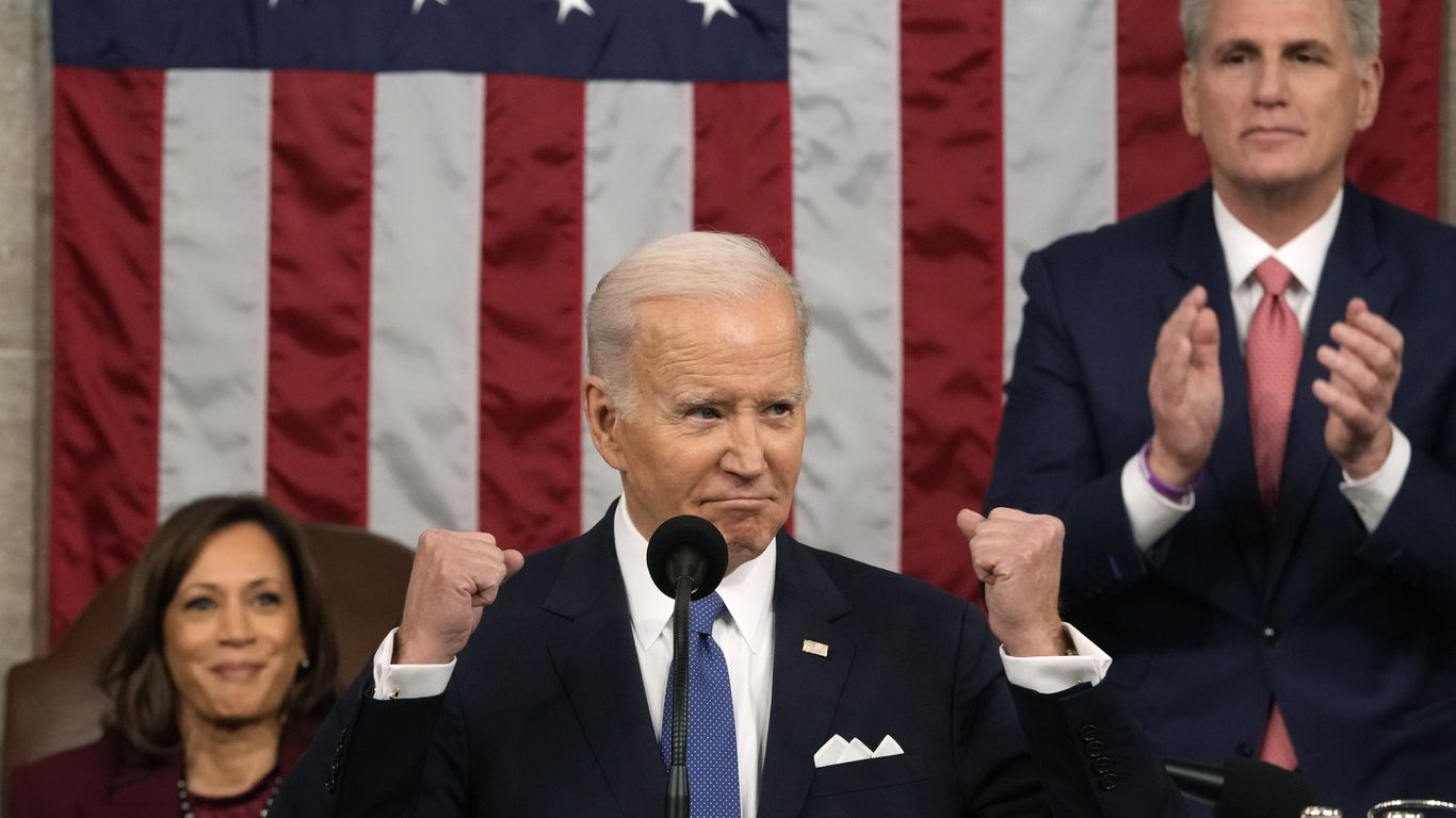 Biden's State Of The Union To Recall Economic Crisis Trump Left