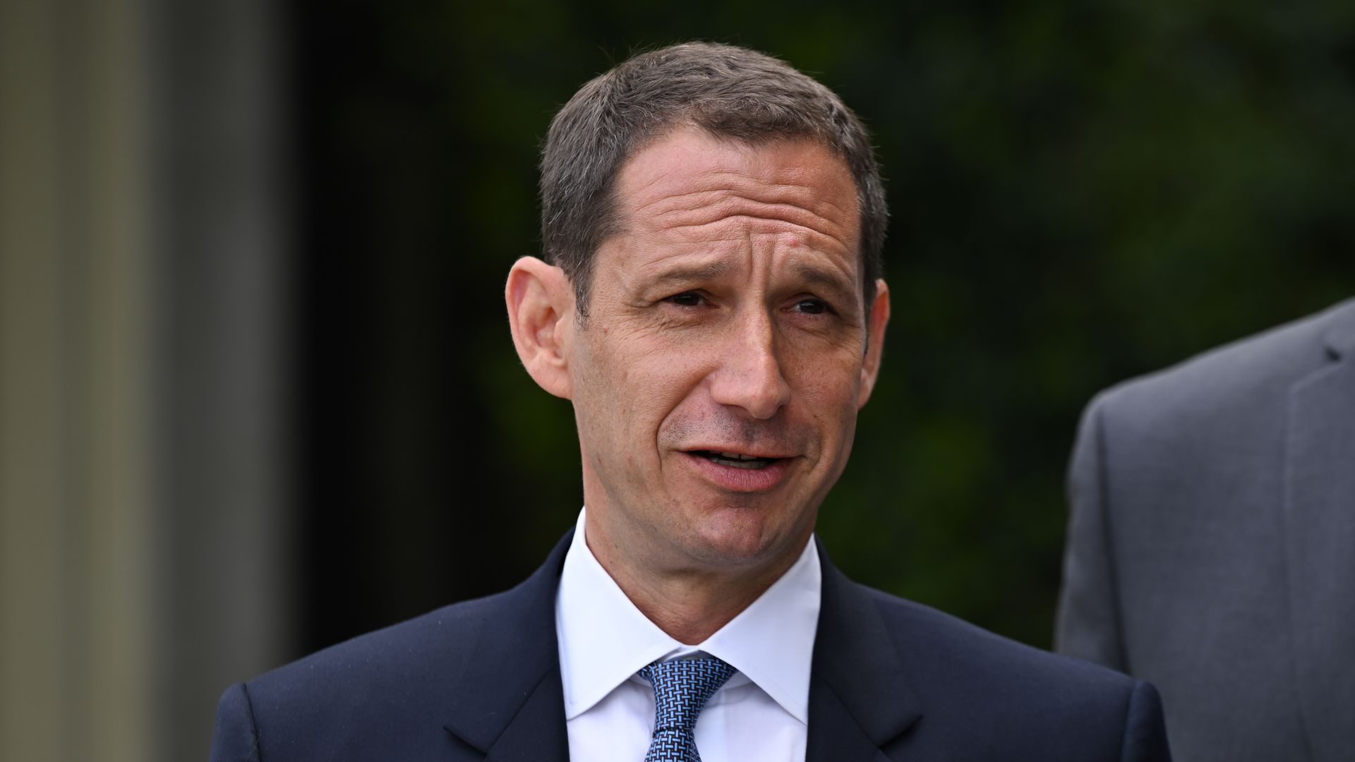 Photo of Daniel Lurie speaking at an event